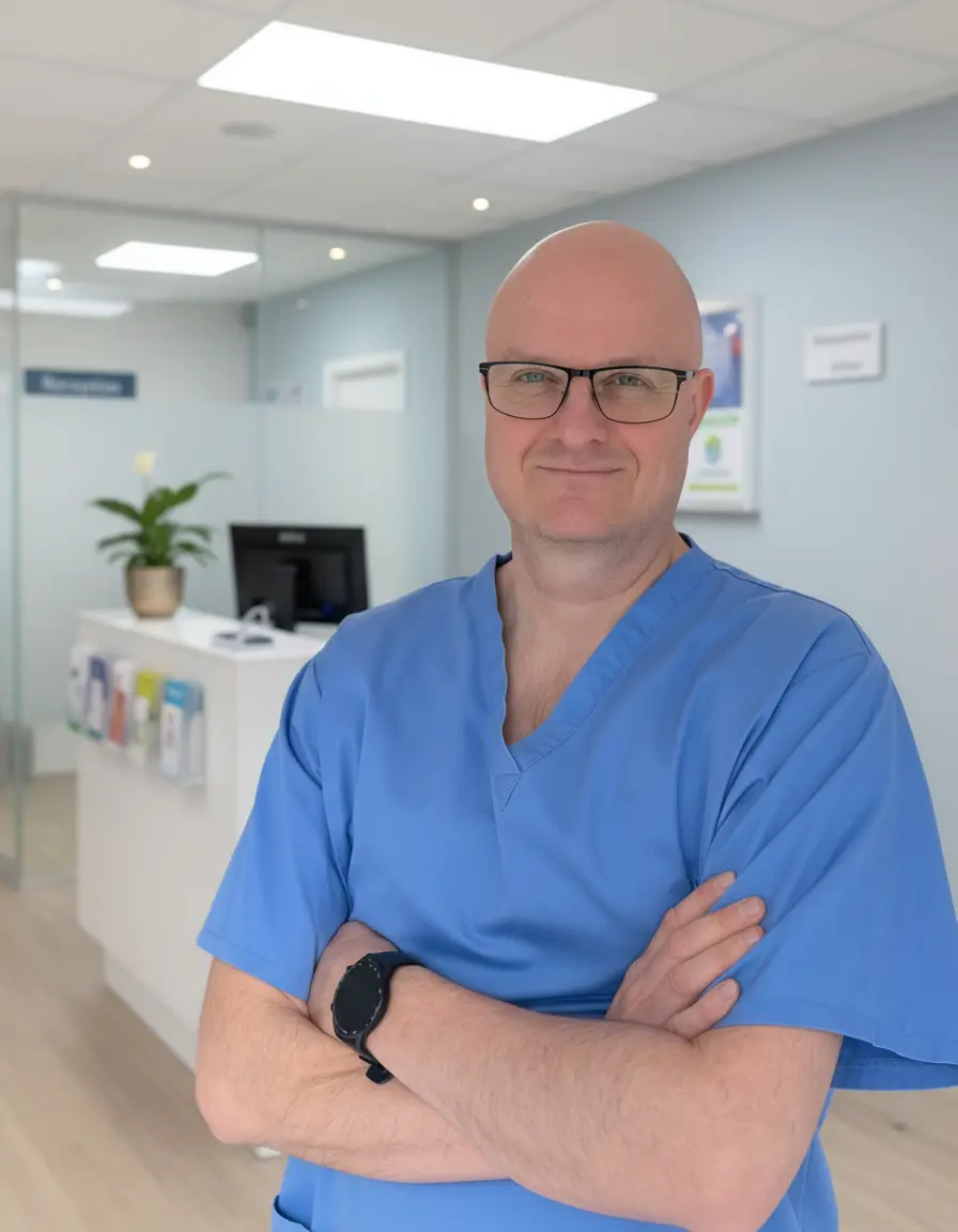 Peter Gauntlett, podiatrist at South London Foot Clinic