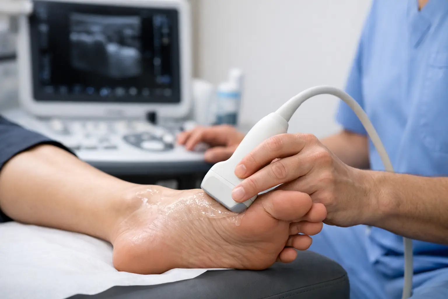 Diagnostic Ultrasound for Foot Pain