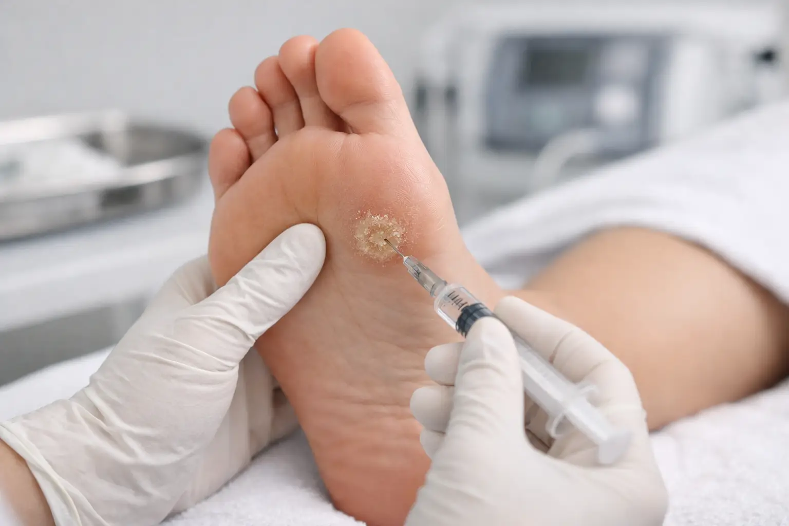 Verruca Needling Treatment Explained