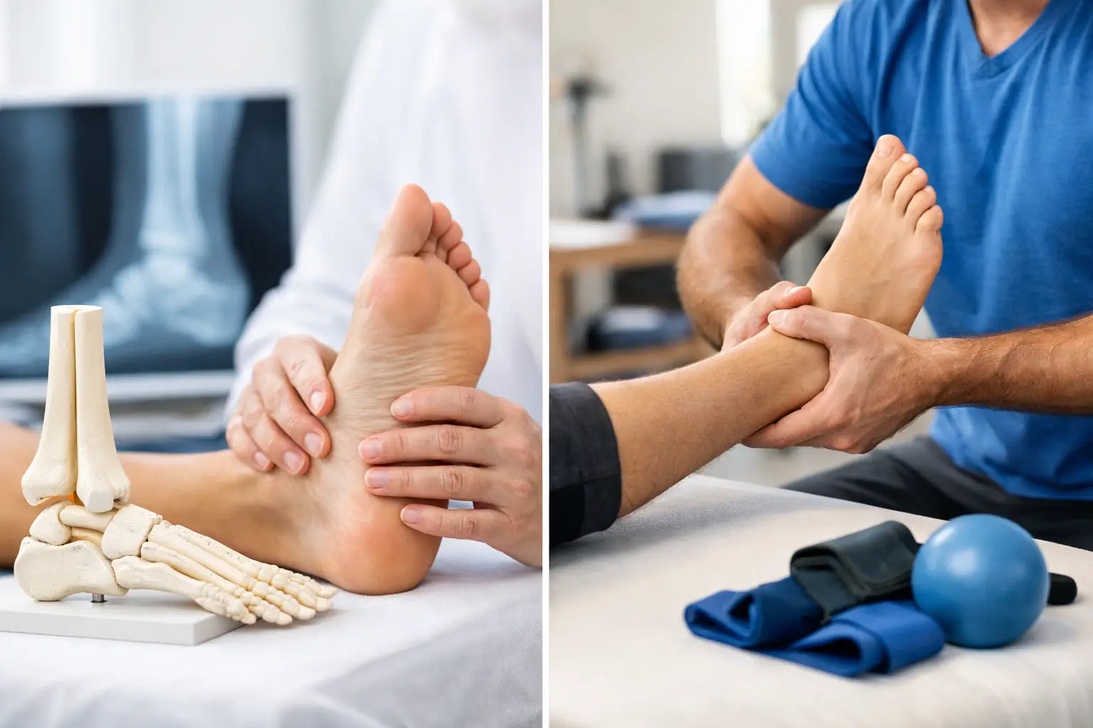 Podiatry vs Physiotherapy for Ankles
