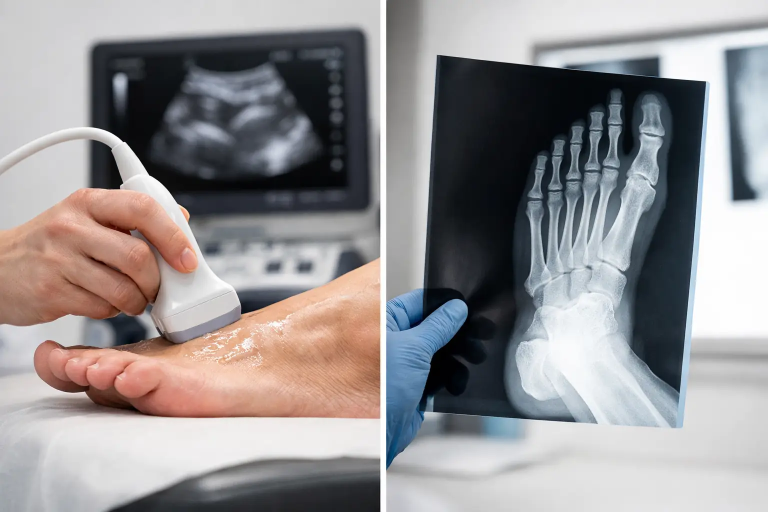 Ultrasound Scan vs Xray Foot: Which Helps?