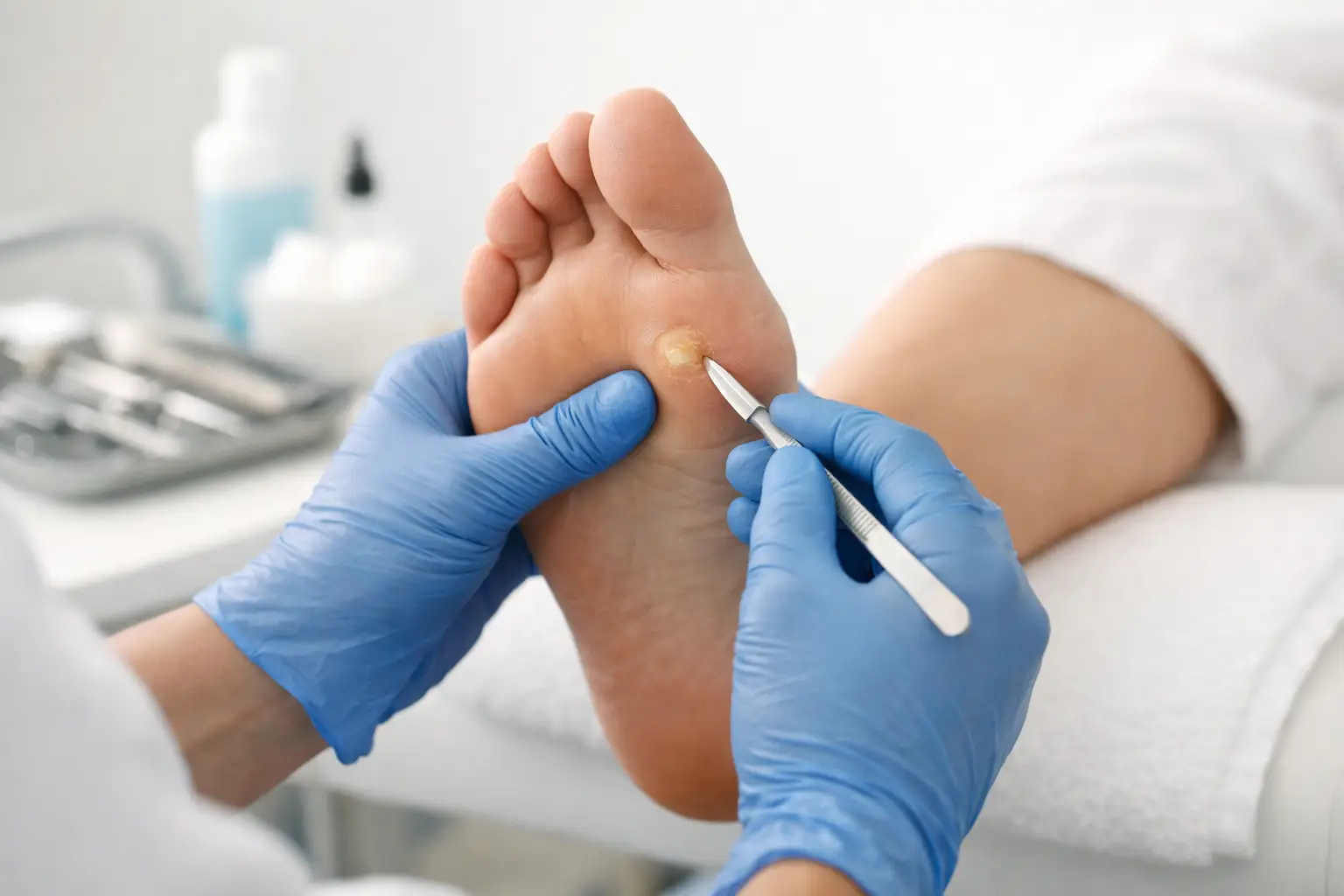 What Chiropody Treatment for Corns Involves