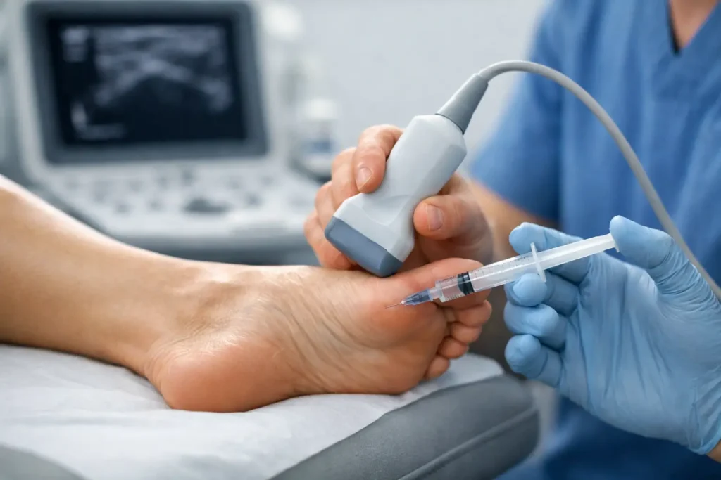 When Ultrasound Guided Foot Injections Help