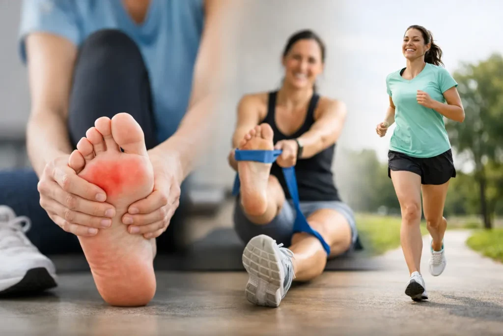 Plantar Fasciitis Recovery Example Over 12 Weeks