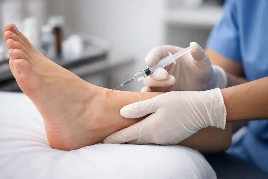 Ankle Injection Treatment Review for Lasting Relief