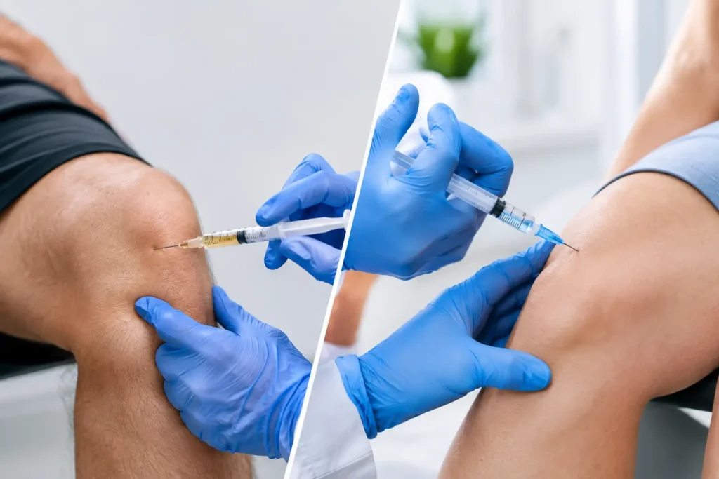 Steroid Injections Versus Viscosupplementation